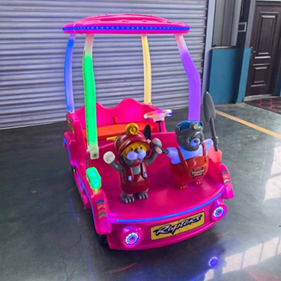 Cartoon Parent-child Electric Ride On Car high quality