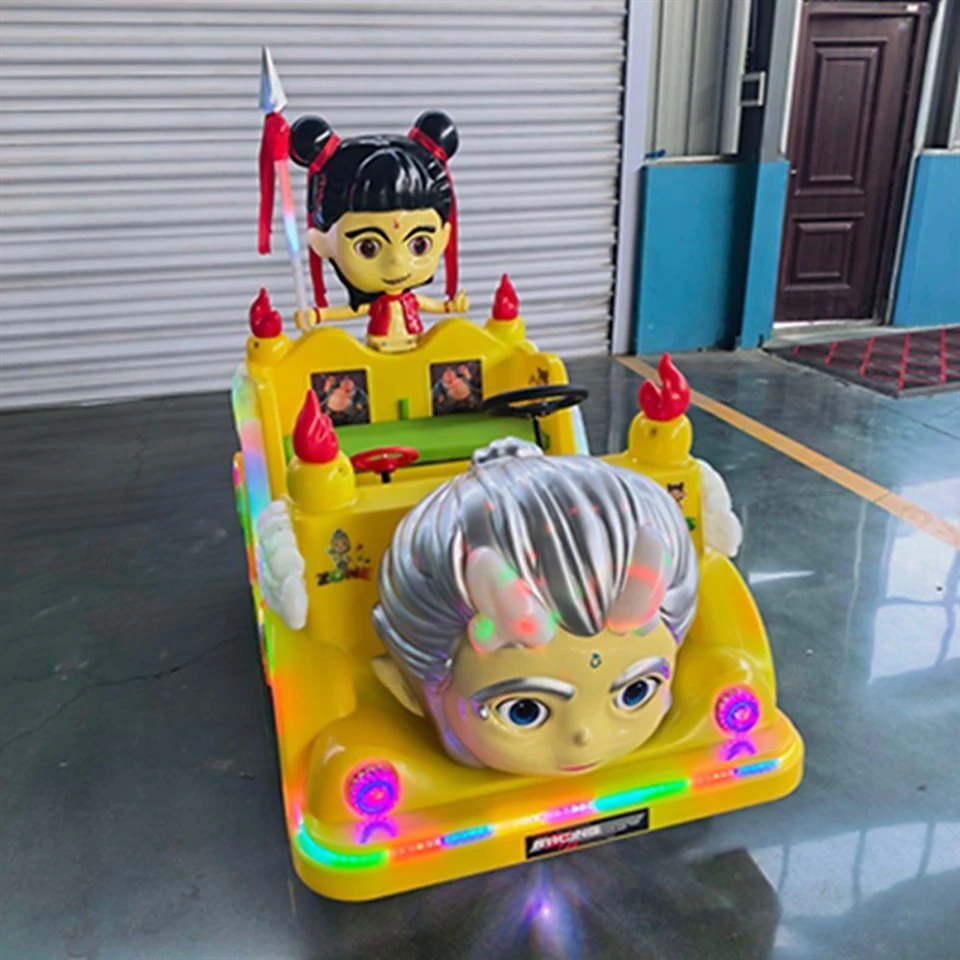 Cartoon Parent-child Electric Ride On Car factory