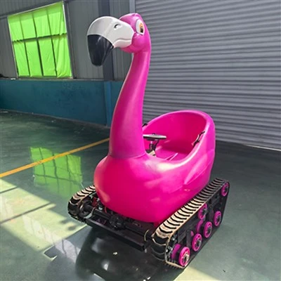 Cartoon Animal Tracked Ride On Car