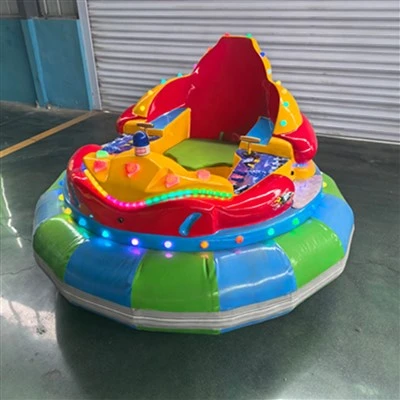Double Seater UFO Inflatable Electric Bumper Ride On Car For Shopping Mall