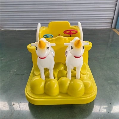 Glowing Sheep-Themed Ride-on Toy