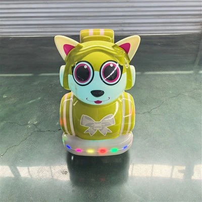 Light-Up Lucky Cat Amusement Vehicle