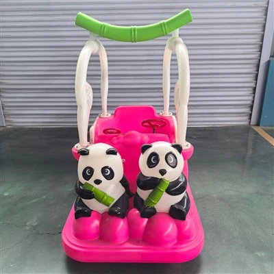 Light-Up Panda-Themed Ride-On Toy